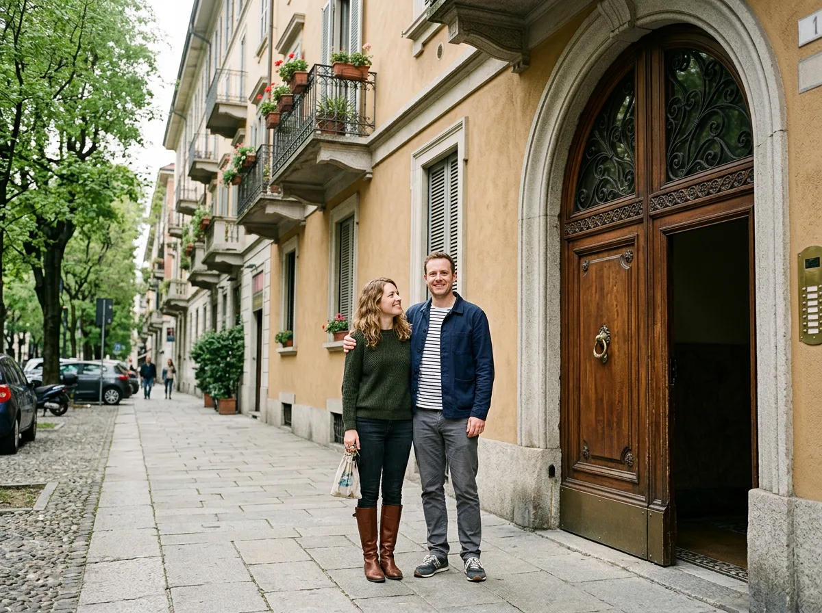 Moving home to Milan, Italy