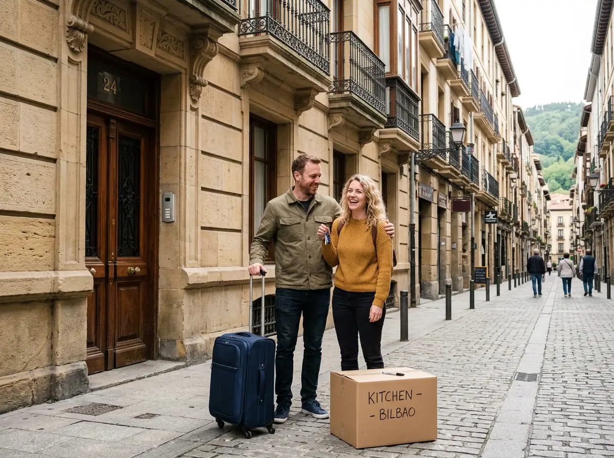 Moving home to Bilbao, Spain